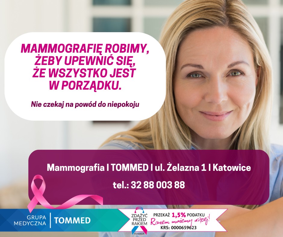Mammografia - oswajamy obawy. Zobacz szczeg&oacute;ły na stronie Fundacji
