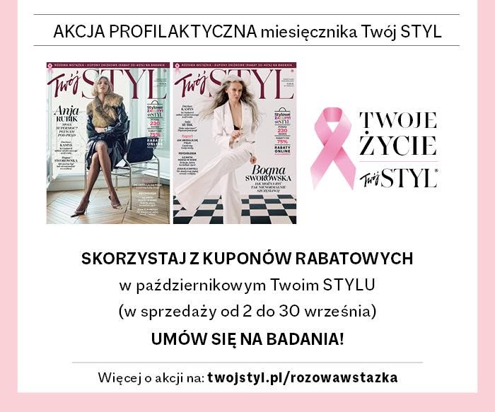 Akcja r&oacute;żowa wstążka. Szczeg&oacute;ły na stronie Fundacji. Kliknij aby przejść